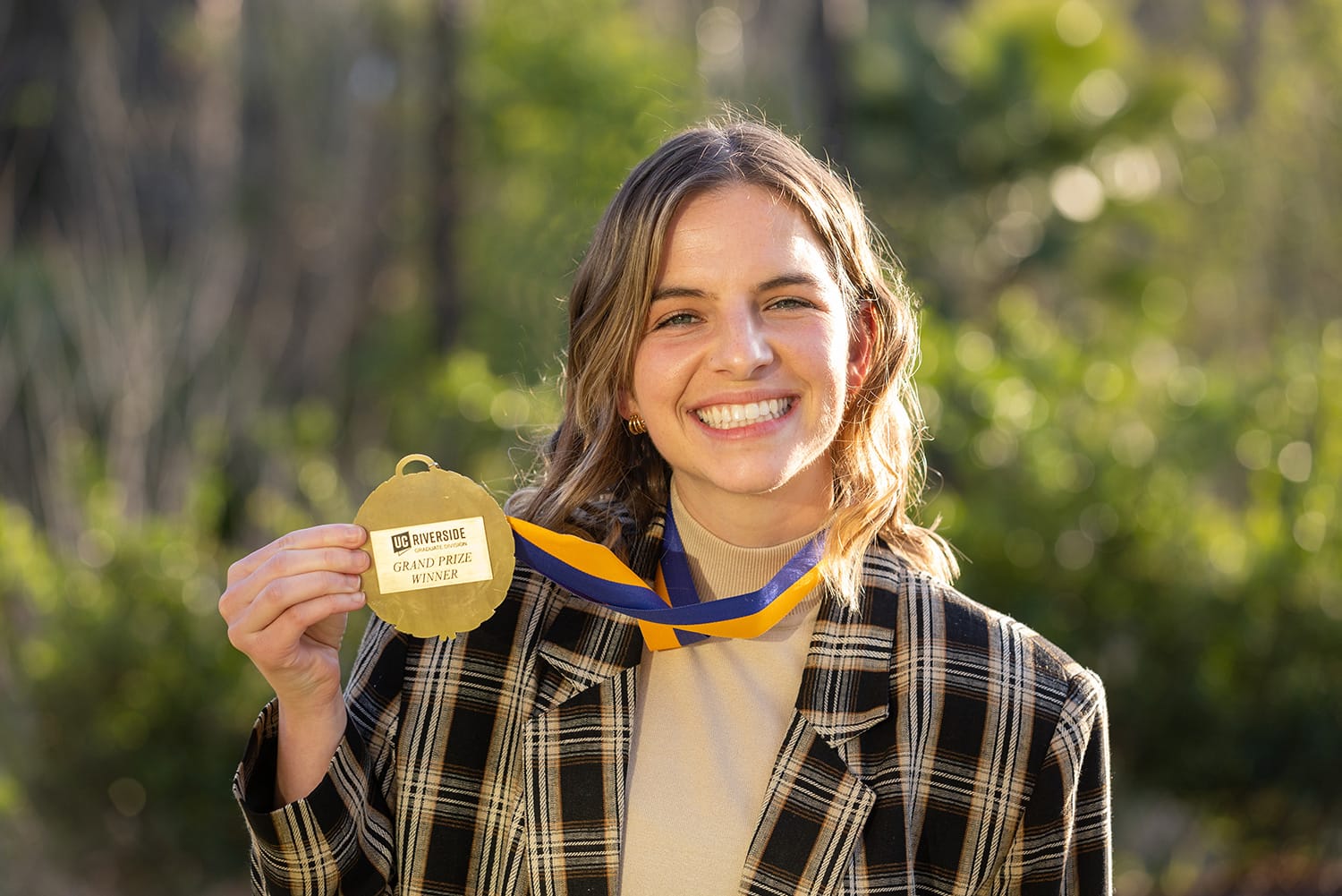 Elissa Monteiro, School Psychology, winner of the 2023 Grad Slam Finals