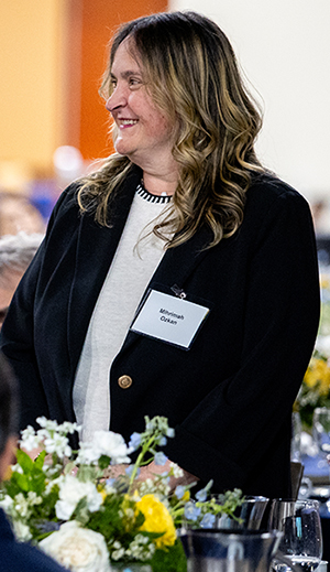 Mihri Ozkan at  Faculty Recognition Reception on March 5, 2026, at the Riverside Convention Center.  (UCR/Stan Lim)