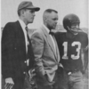 Head coach Carl Selin and line coach Gil Allan, Ed Blakely. 