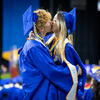BCOE graduate couple kissing