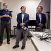 Chancellor Hu visiting media lab