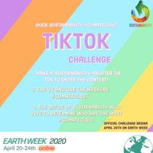 UCR's Office of Sustainability has virtual celebrations planned for Earth Day.