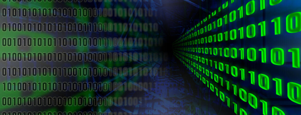 Graphic representing big data