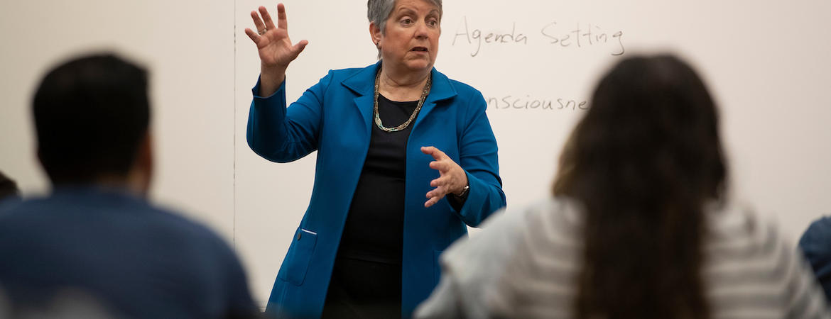 UC President Janet Napolitano