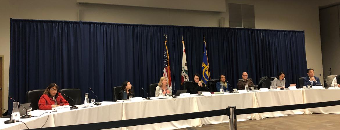 UC Regents town hall