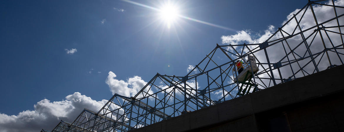 Plant Research facility construction