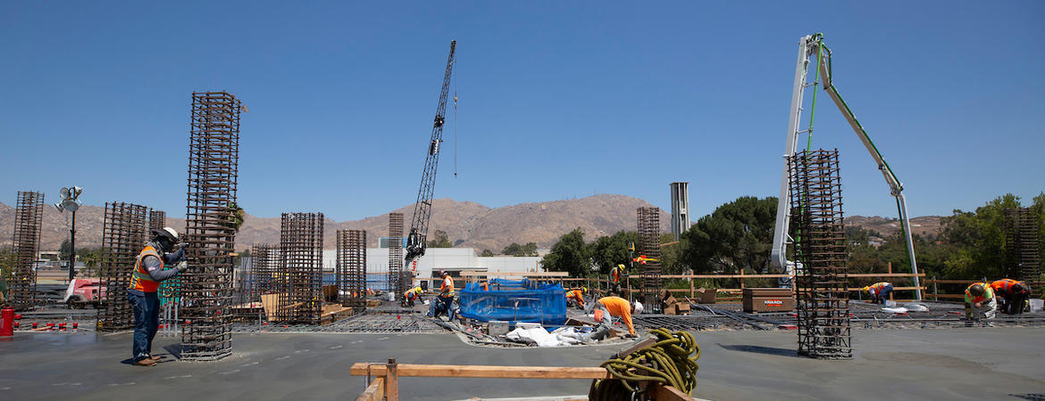 Student Success Center construction