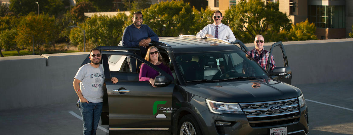 Palm Springs vanpool group