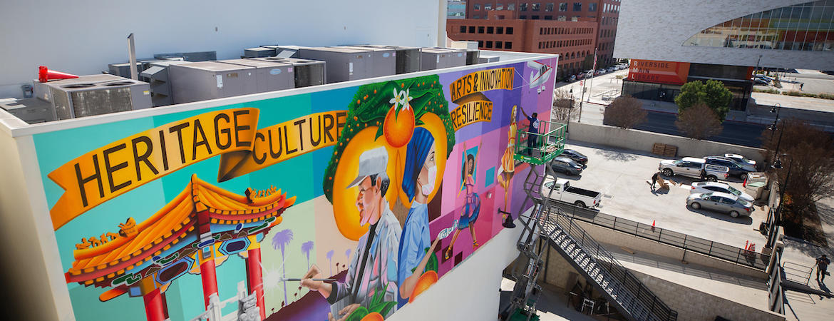 downtown mural