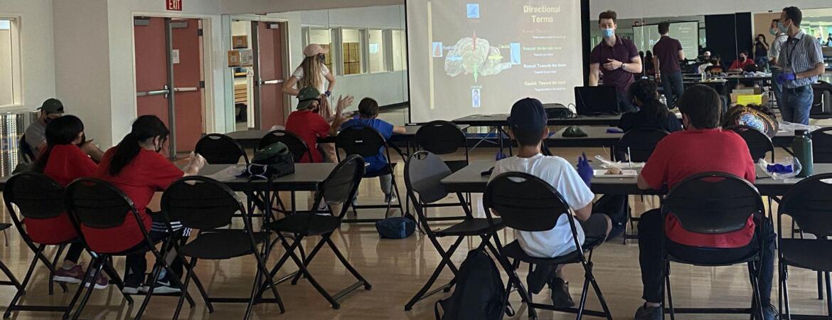 David Nikom and students