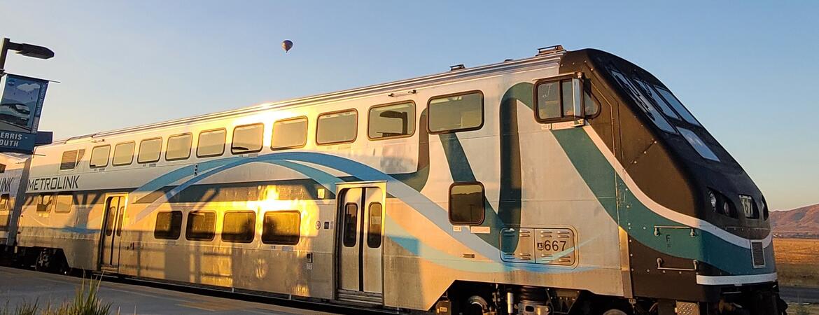Metrolink train