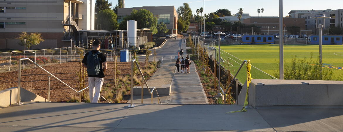 South Rec Mall steps