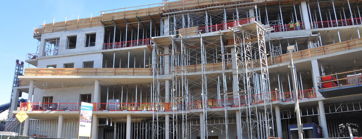 School of Business under construction