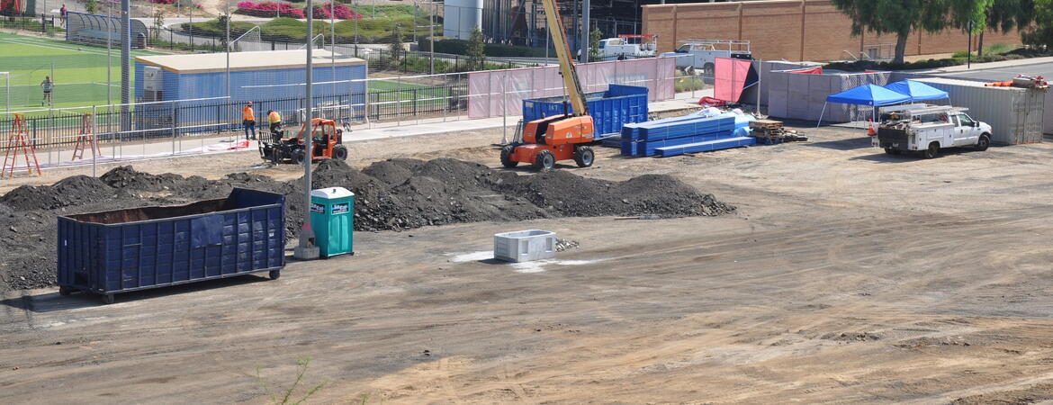 construction work at lot 19