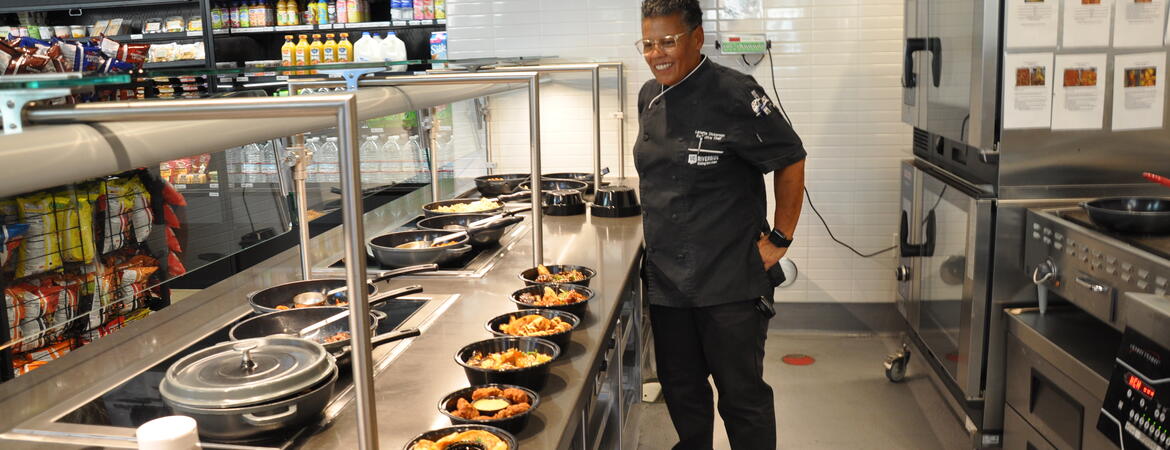 Chef Lanette Dickerson at Street Eats