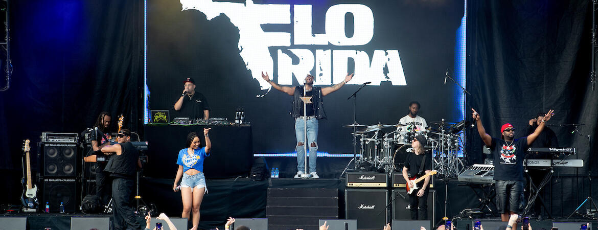 Flo Rida at Homecoming