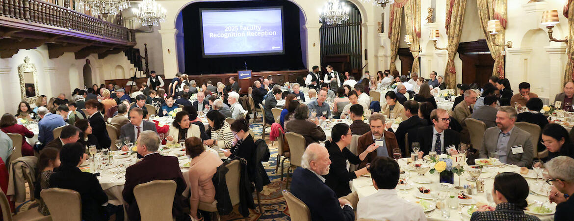 Faculty Awards dinner