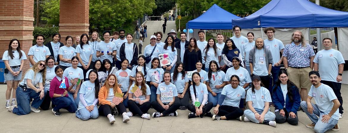 Team members at Brain Awareness Day 2025.