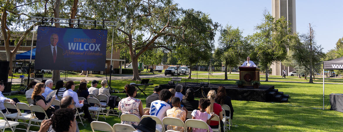 Chancellor's retirement celebration