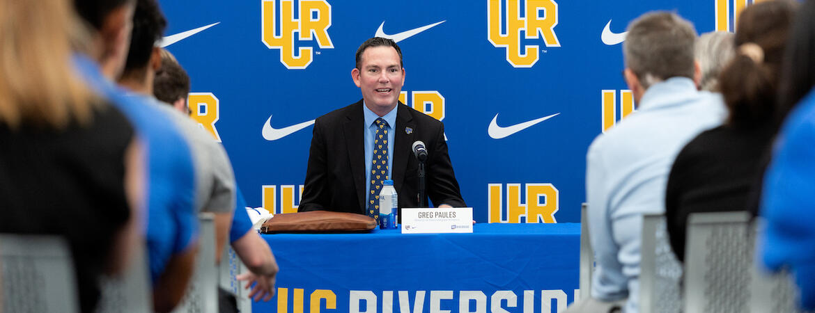 New athletics director Greg Paules