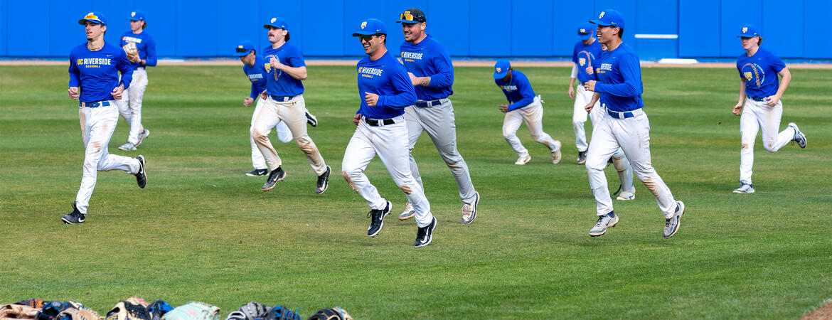 UCR baseball team in 2025.