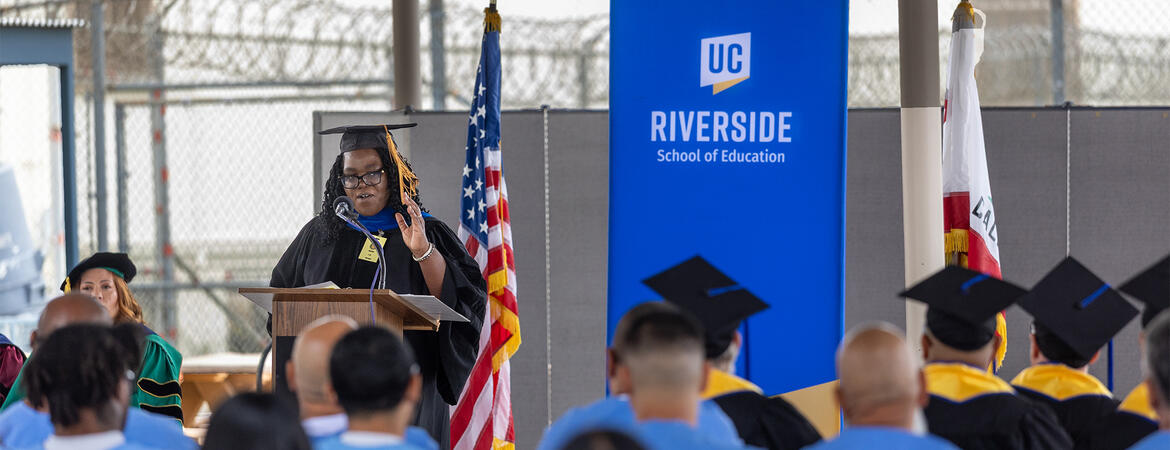 Prison graduation ceremony