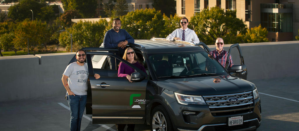 Palm Springs vanpool group