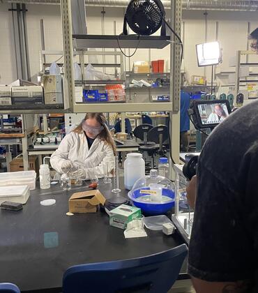 The College Tour filming