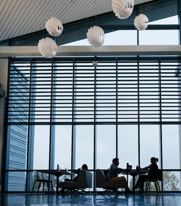 Students studying at the Student Success Center