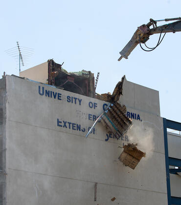 UC Extension building demolished