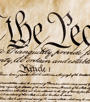 Image of the US Constitution