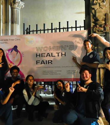 Women's Health Fair volunteers