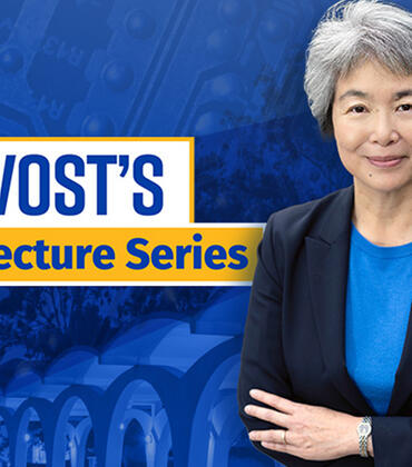 A graphic header with a picture of Dr. Liu