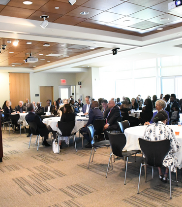 Memorial at alumni and visitors center