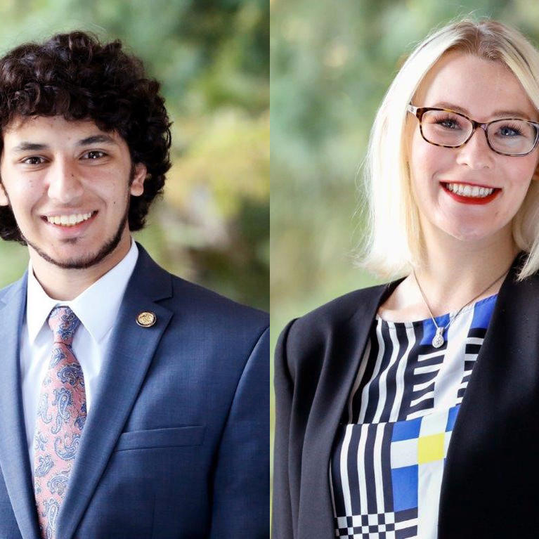 Mina Hakin and Claire Marks