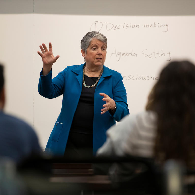 UC President Janet Napolitano