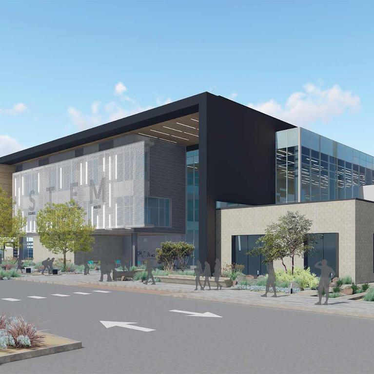 STEM high school rendering