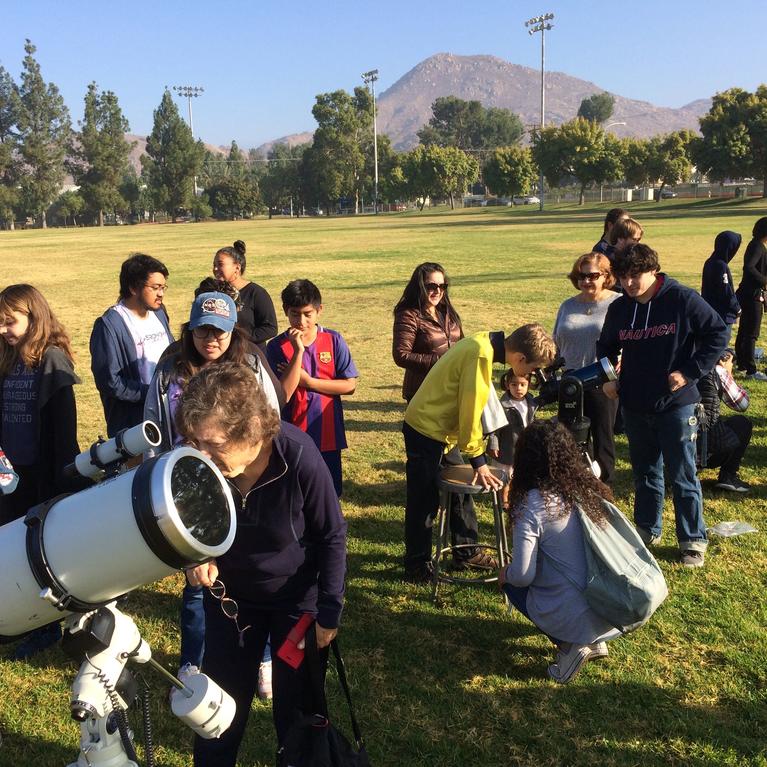 Mercury transit viewing