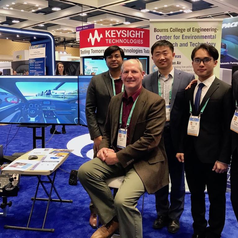 CE-CERT team presents eco-driving technology at CES 2020