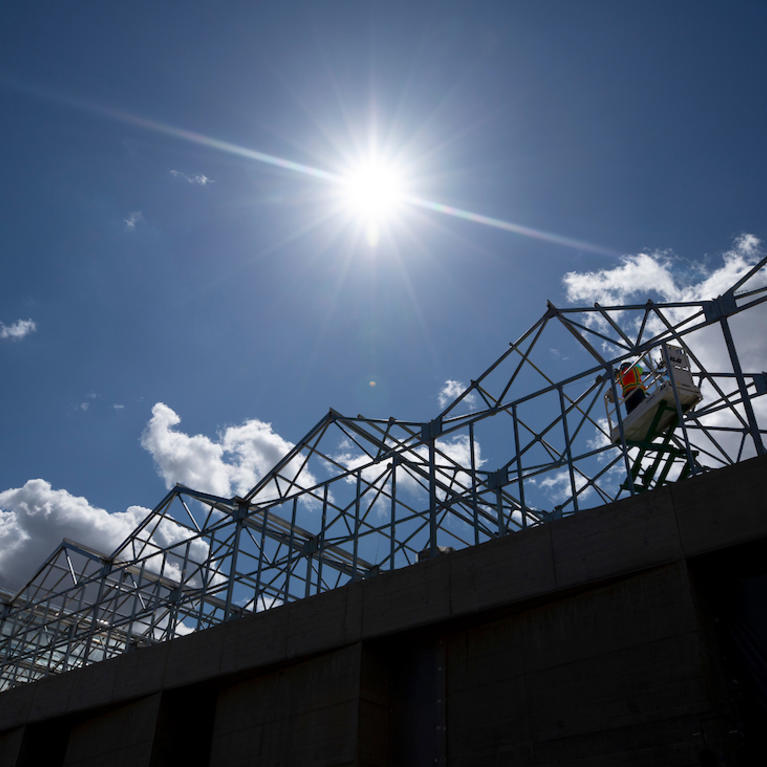 Plant Research facility construction