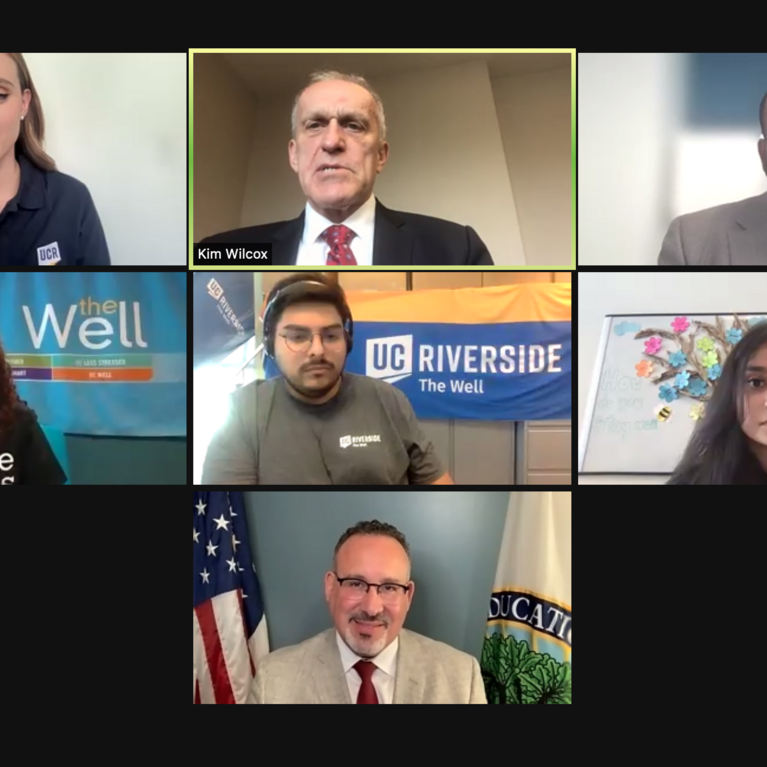 Screenshot of roundtable