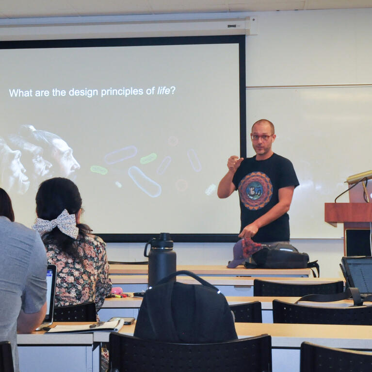 Nathaniel Gabor teaches high school teachers