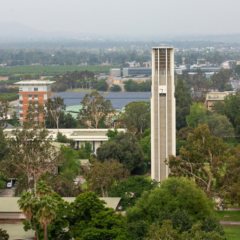 Campus aerial shot