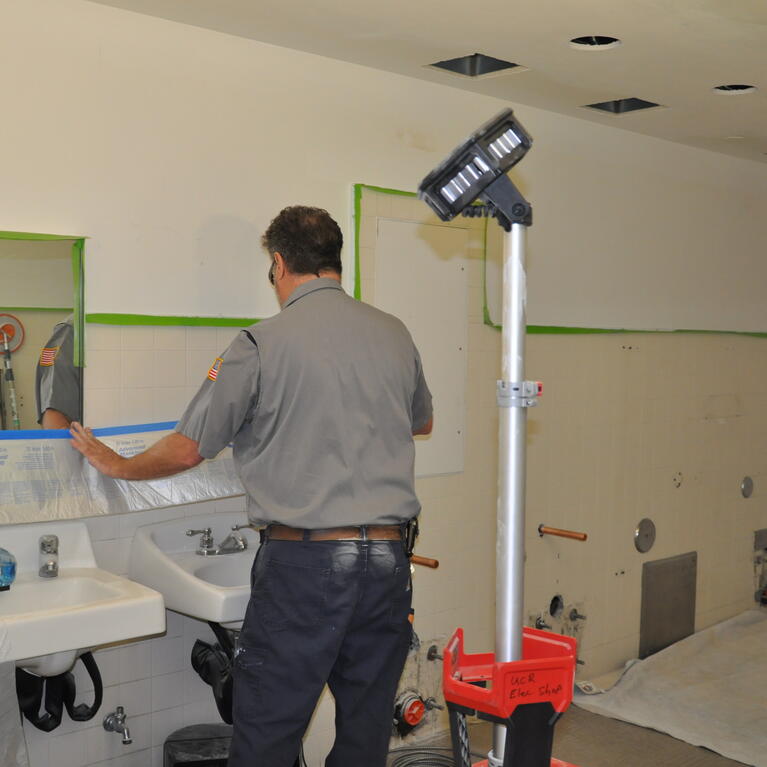 Retrofit of old bathroom