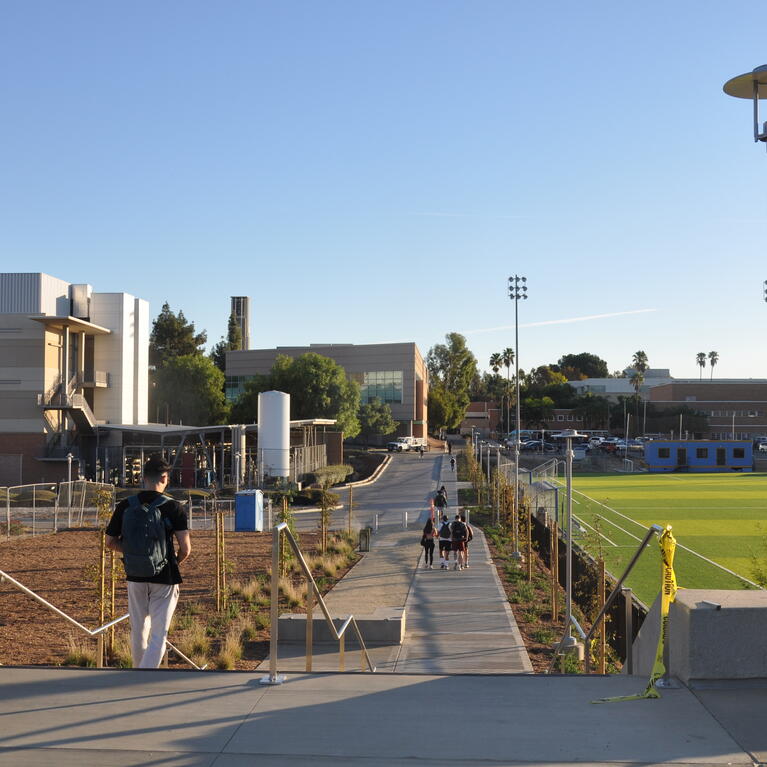 South Rec Mall steps