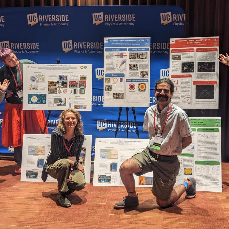 Physics postdocs and grads at UC San Diego