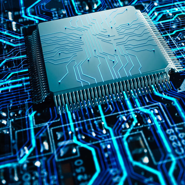 Microchip illustration