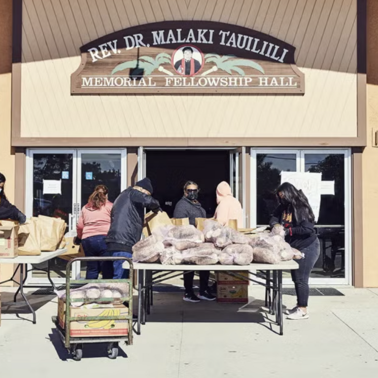 NHPI food distribution