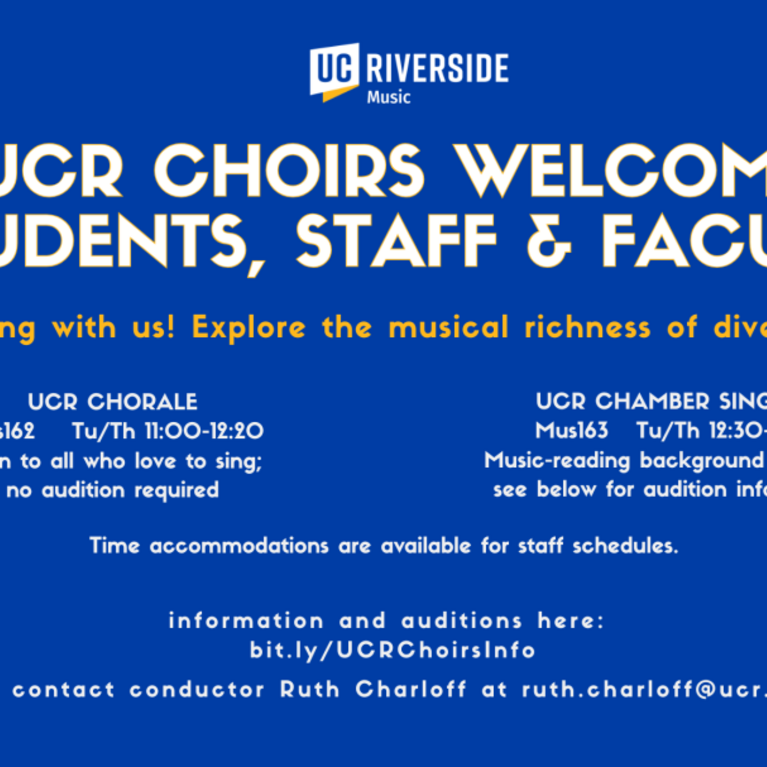 UCR choirs