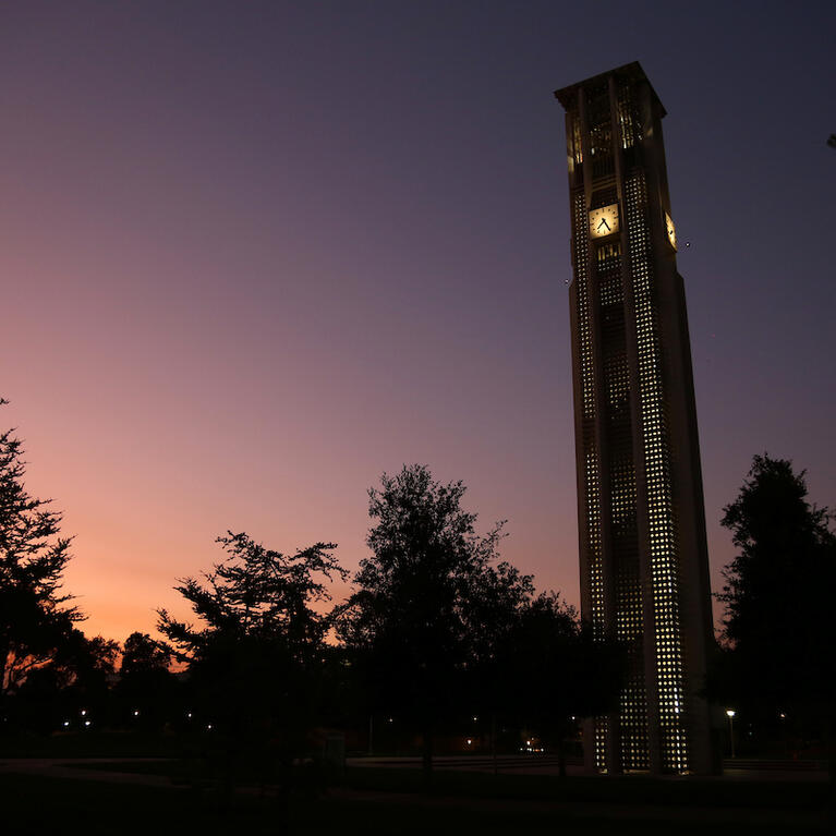 campus bell tower